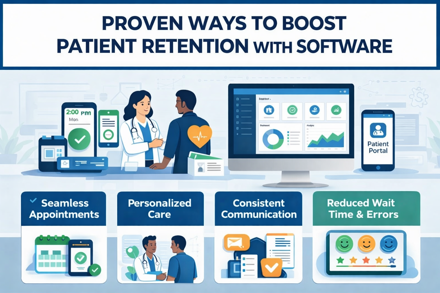 Proven Ways to Boost Patient Retention with Software