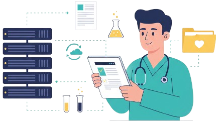 Lab Report Sync Concept